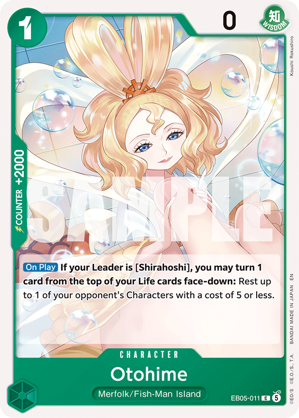 Otohime One Piece card