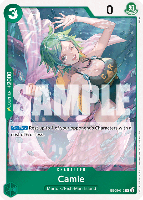 Camie One Piece card