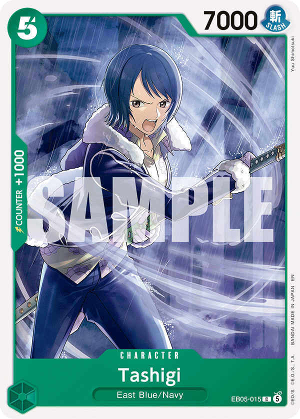 Tashigi One Piece card