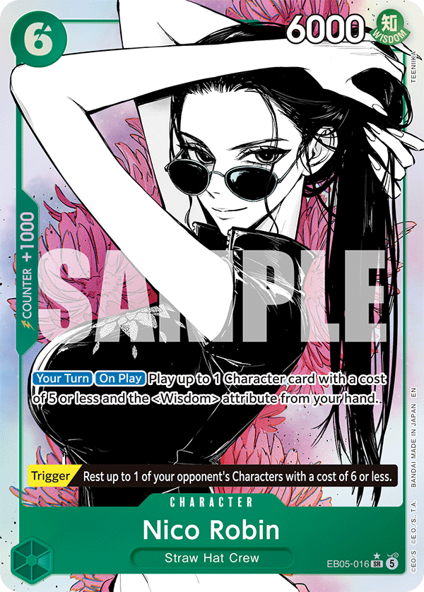Nico Robin One Piece card