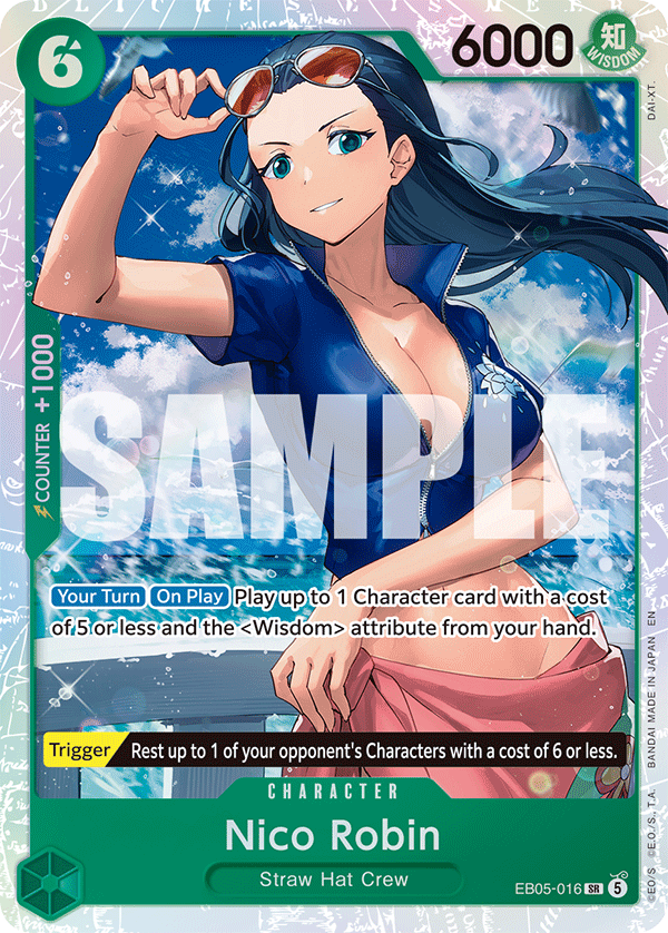 Nico Robin One Piece card