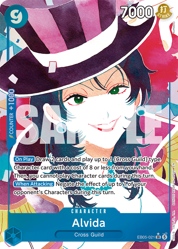 Alvida One Piece card