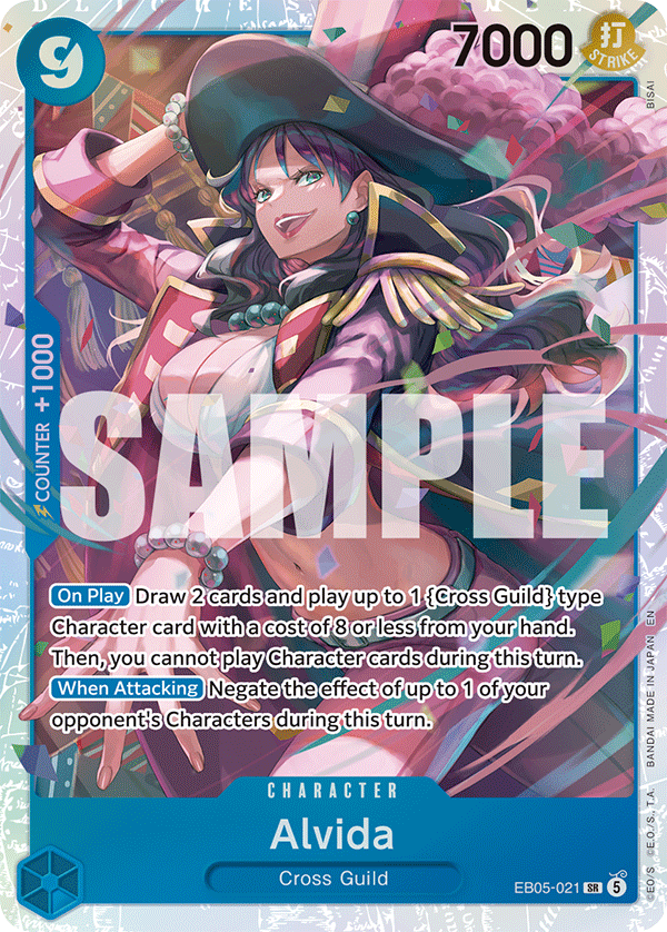Alvida One Piece card