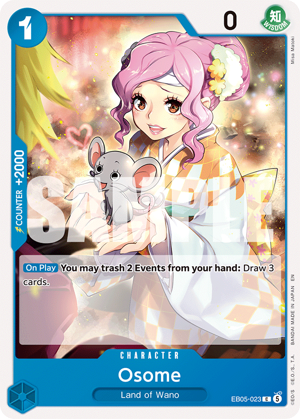 Osome One Piece card