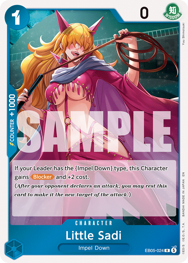Little Sadi One Piece card