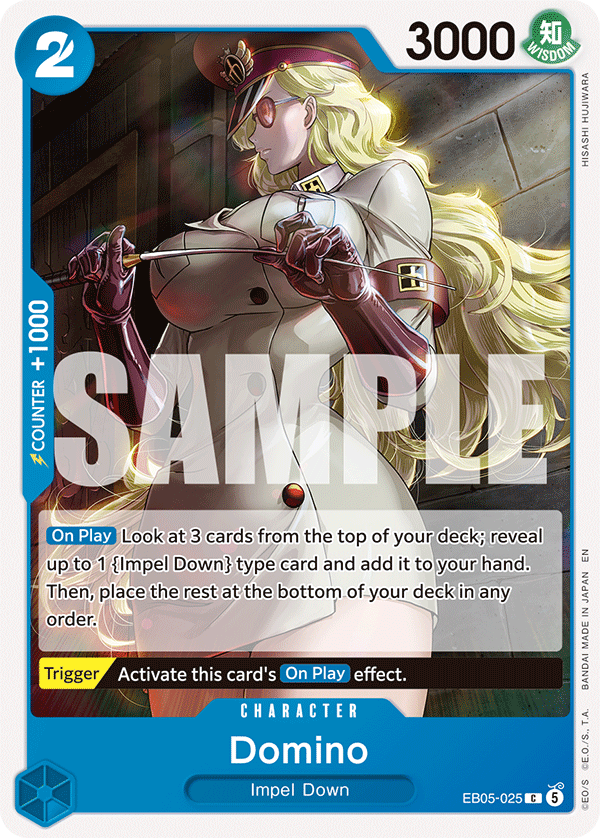 Domino One Piece card