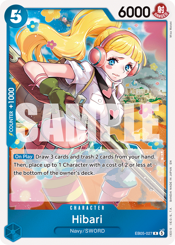 Hibari One Piece card