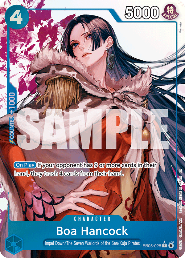 Boa Hancock One Piece card