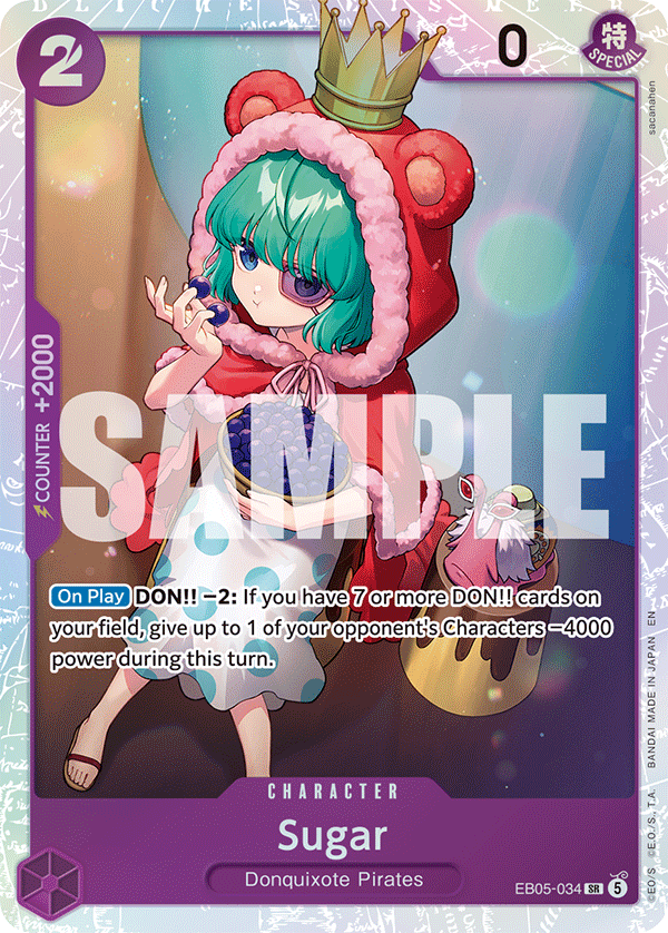 Sugar One Piece card