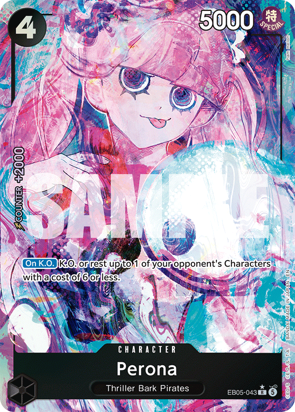 Perona One Piece card