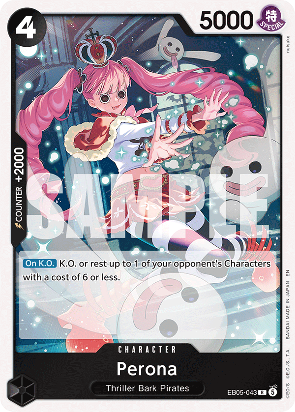 Perona One Piece card