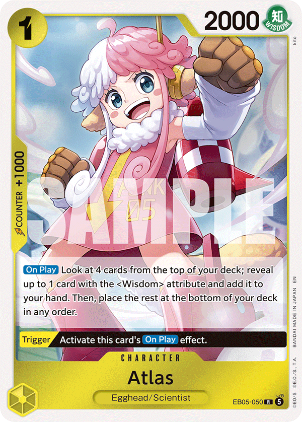 Atlas One Piece card