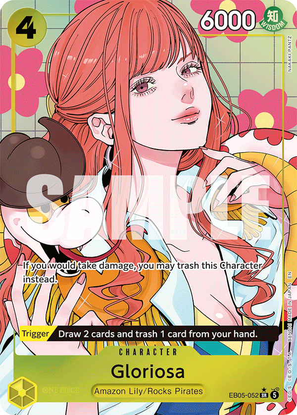 Gloriosa One Piece card