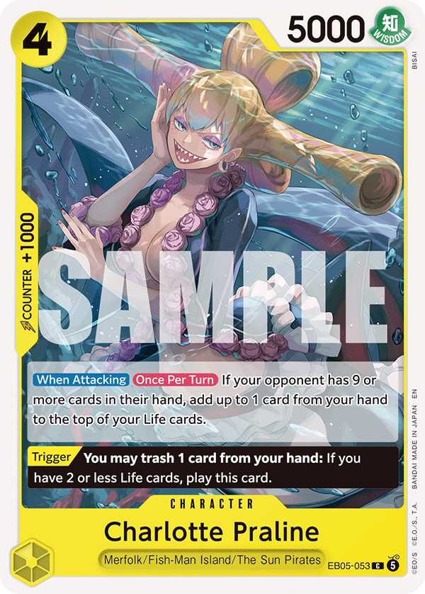 Charlotte Praline One Piece card