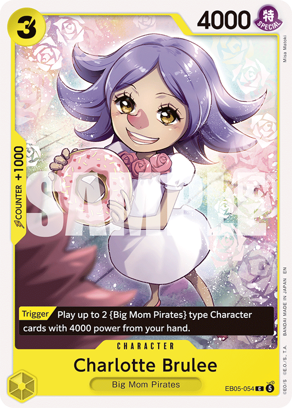 Charlotte Brulee One Piece card