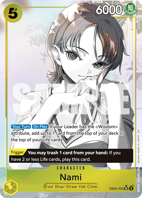 Nami One Piece card