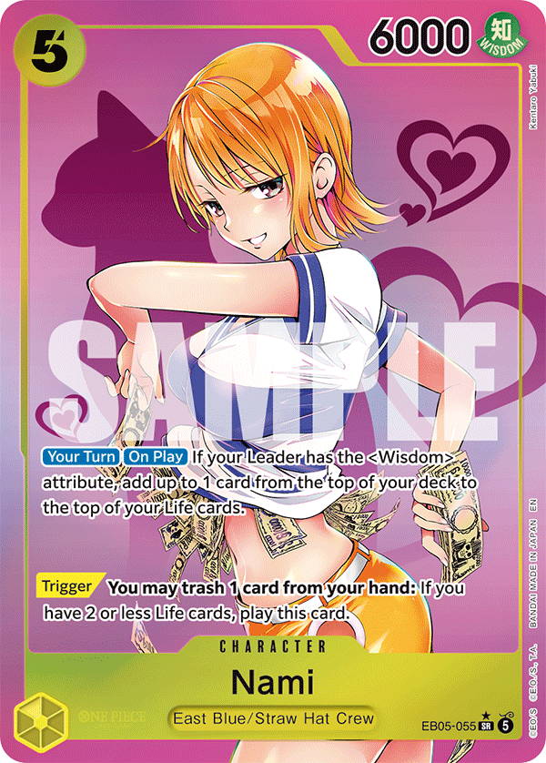 Nami One Piece card