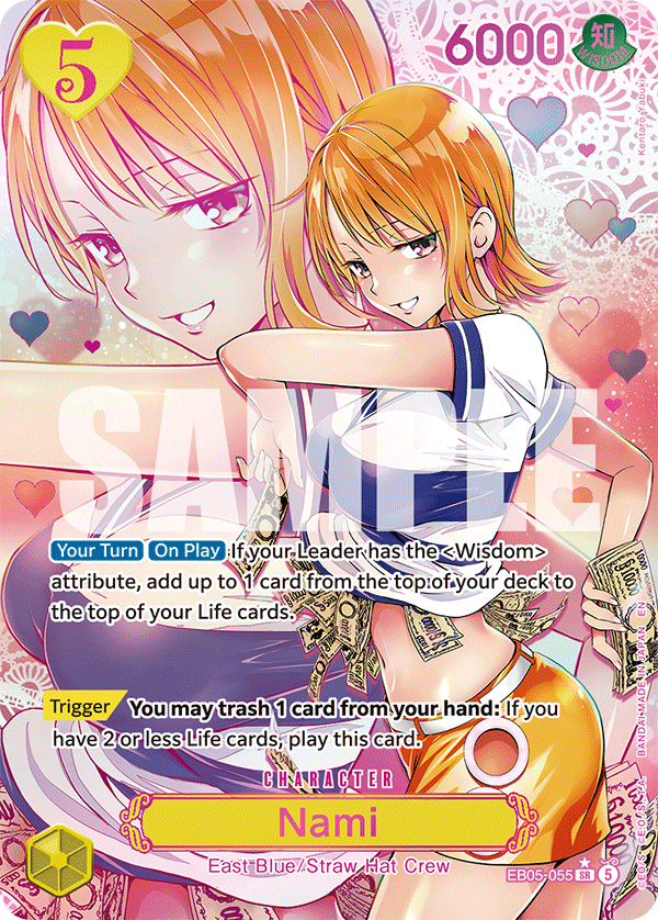 Nami One Piece card