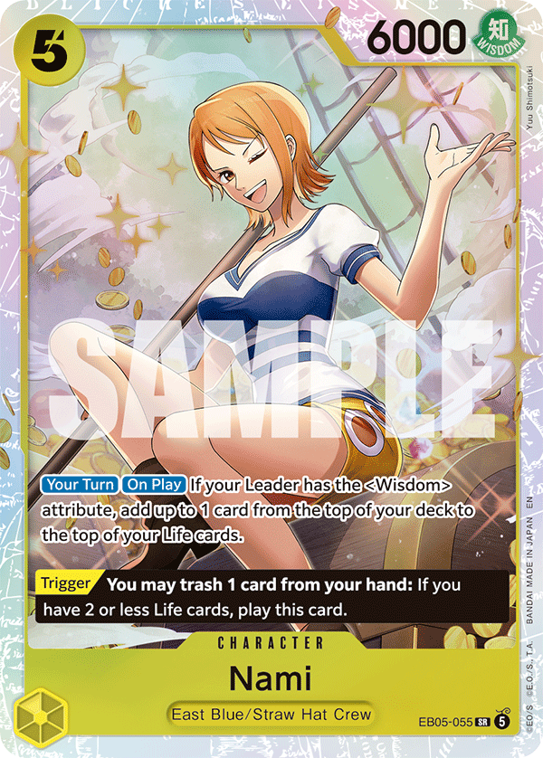 Nami One Piece card