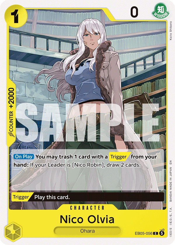 Nico Olvia One Piece card