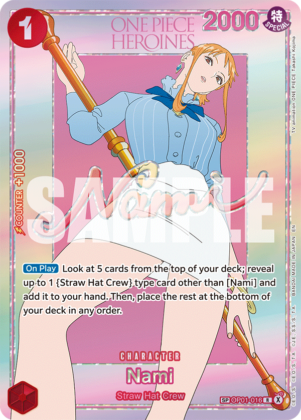 Nami One Piece card
