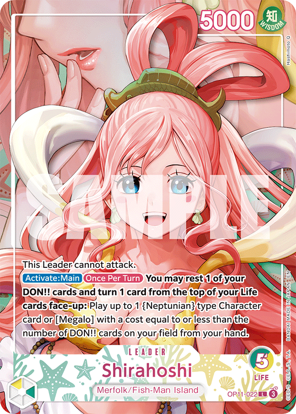 Shirahoshi One Piece card