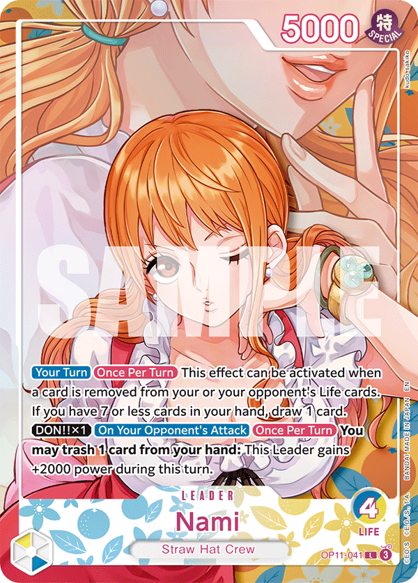 Nami One Piece card