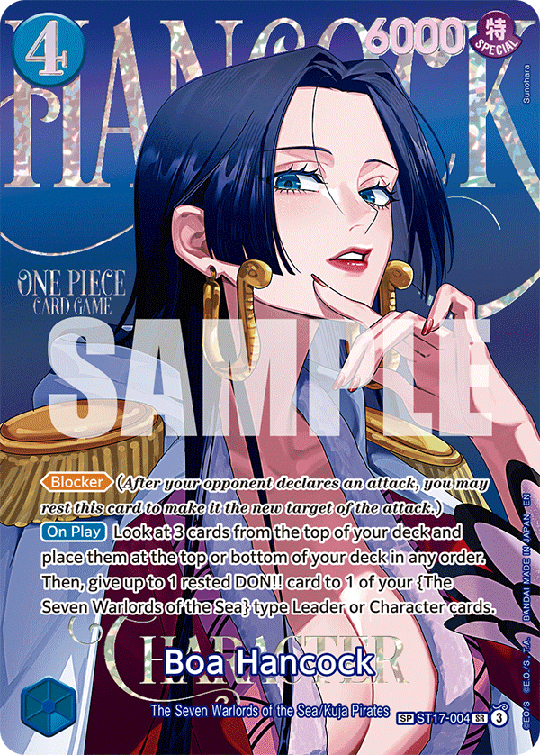 Boa Hancock One Piece card