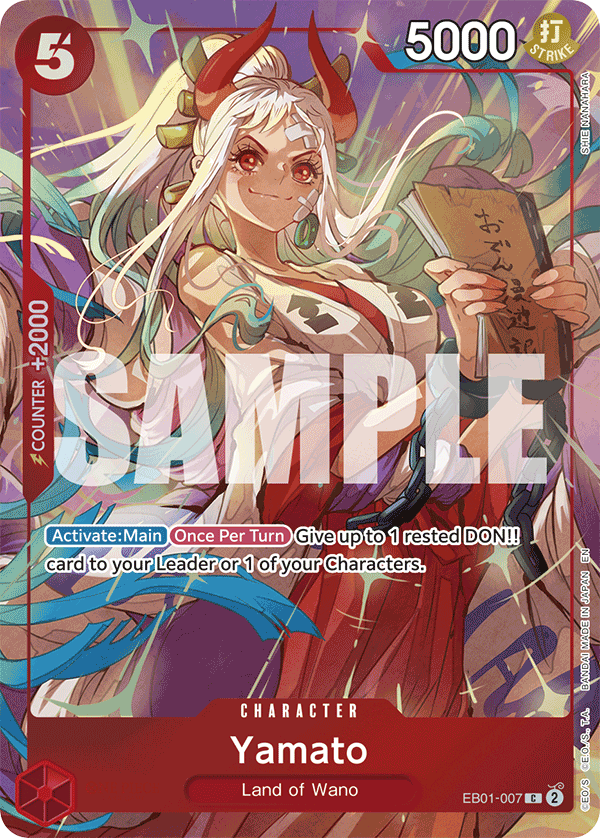 Yamato One Piece card