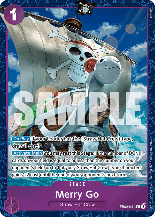 Merry Go One Piece card