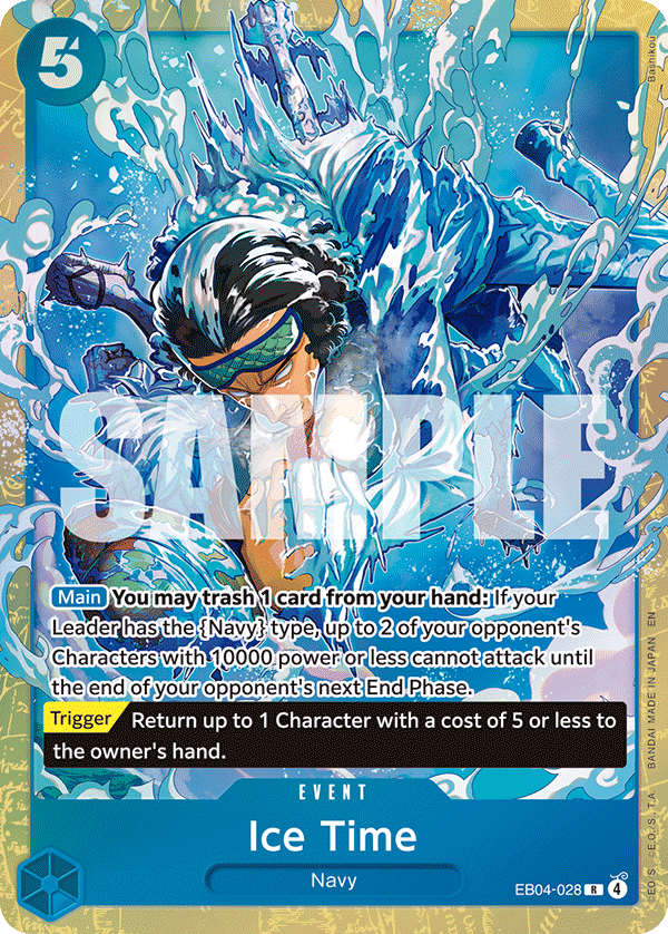 Ice Time One Piece card