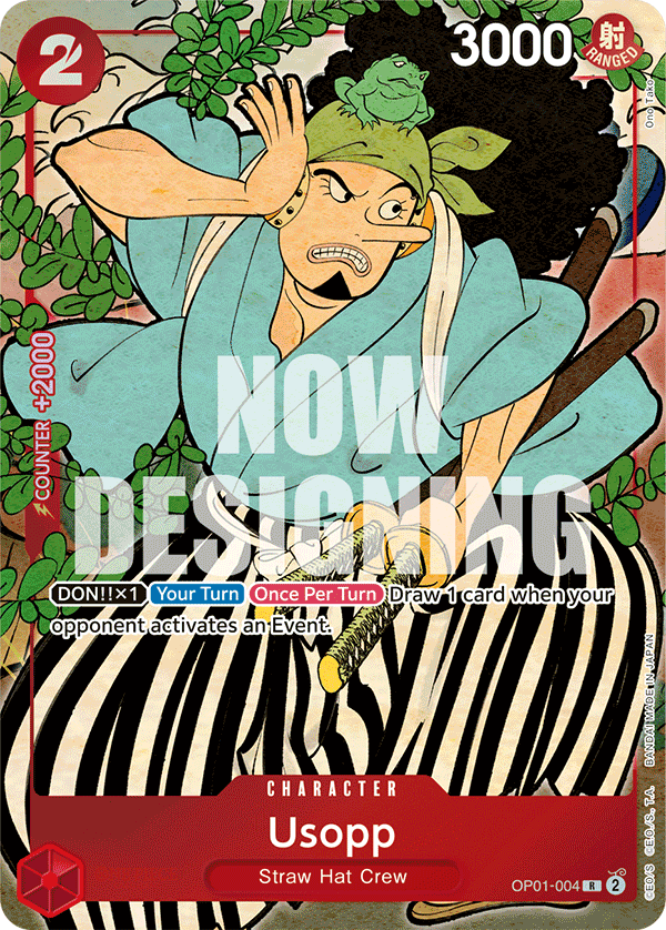Usopp One Piece card