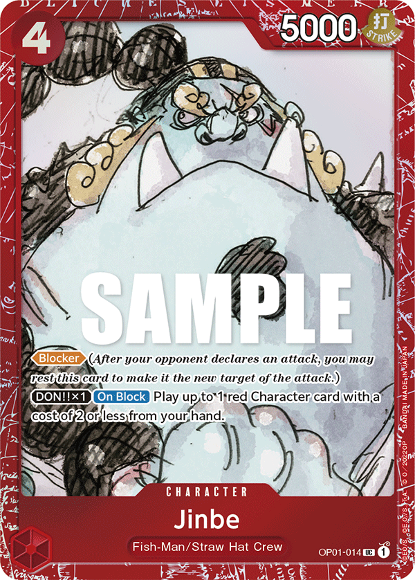 Jinbe One Piece card