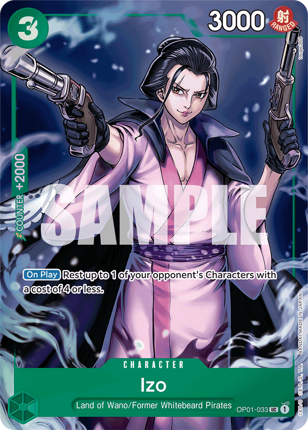 Izo One Piece card