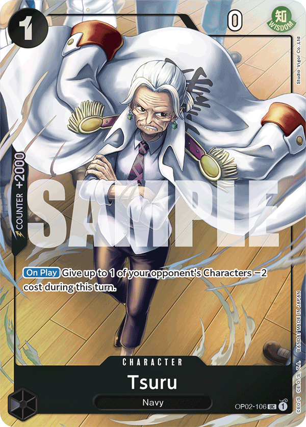 Tsuru One Piece card