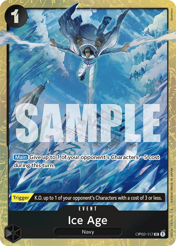 Ice Age One Piece card