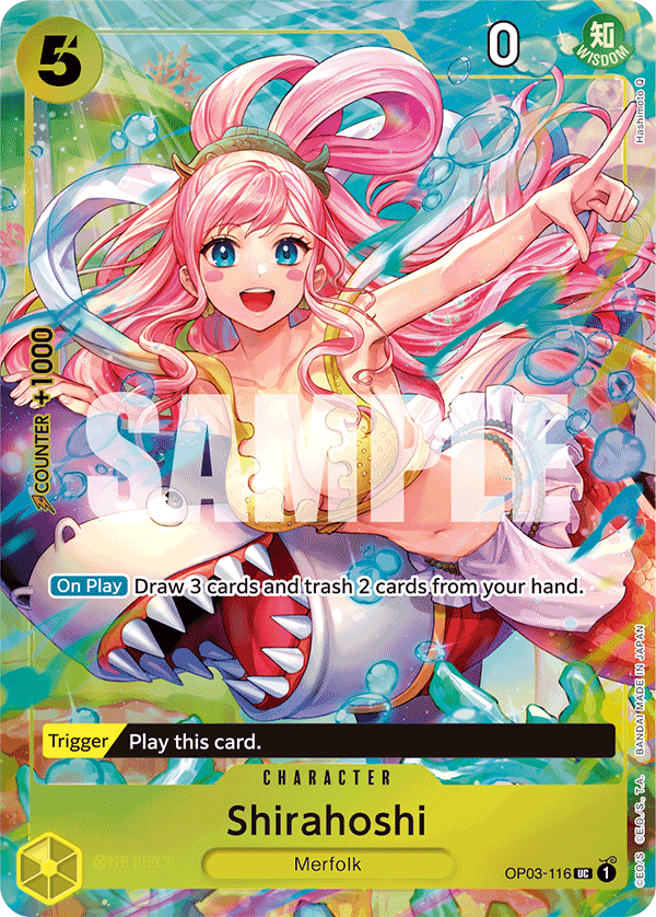 Shirahoshi One Piece card