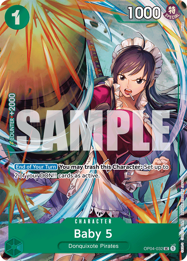 Baby 5 One Piece card