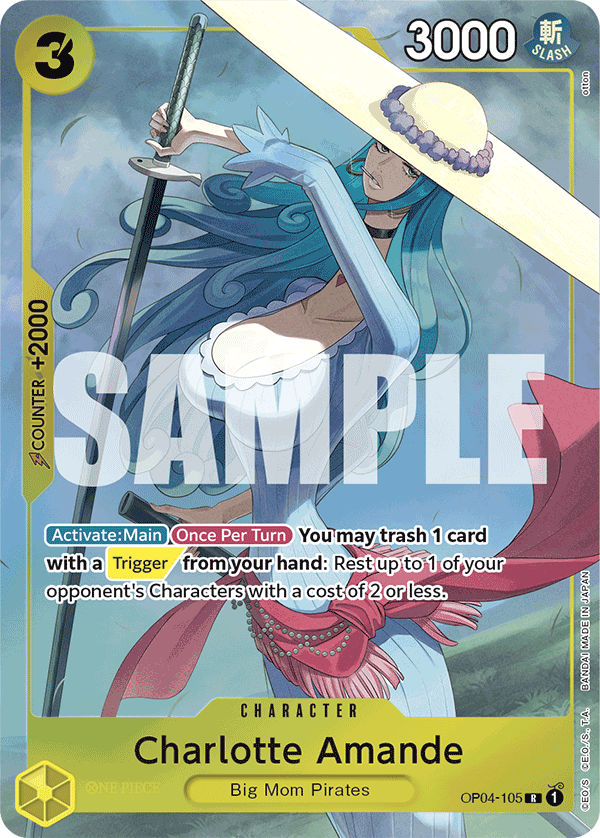 Charlotte Amande One Piece card