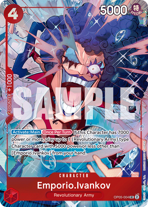 Emporio.Ivankov One Piece card