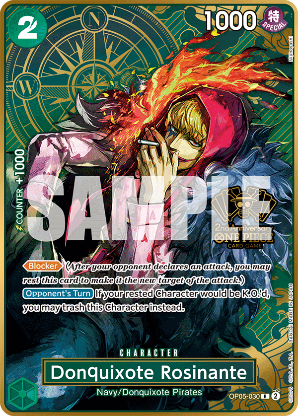 Donquixote Rosinante One Piece card