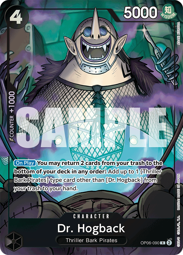 Dr. Hogback One Piece card