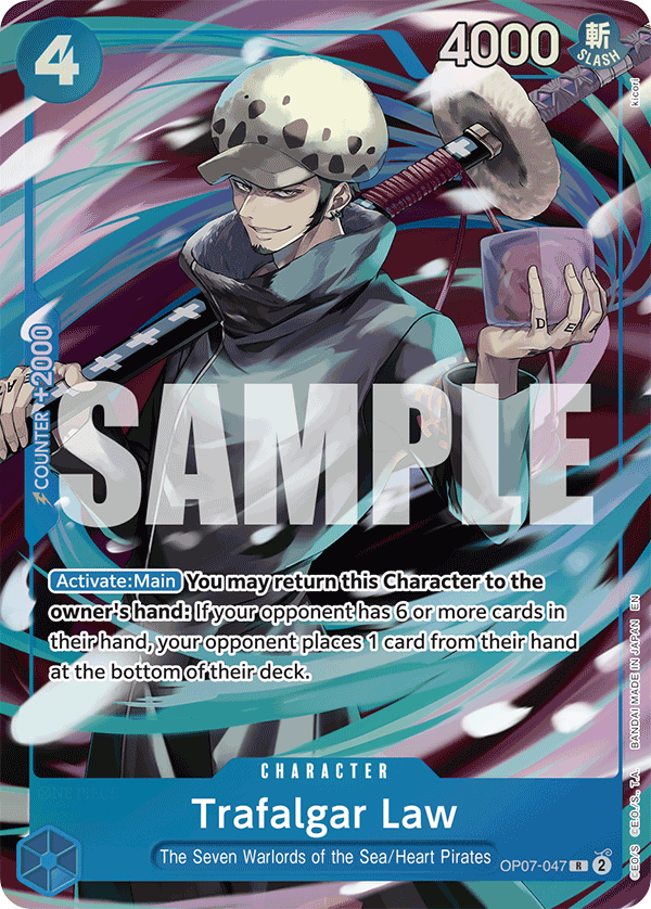 Trafalgar Law One Piece card