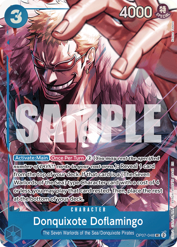 Donquixote Doflamingo One Piece card