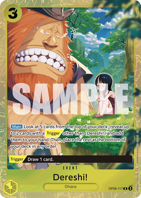 Dereshi! One Piece card