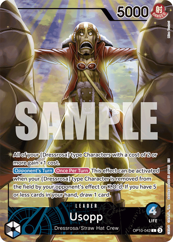 Usopp One Piece card