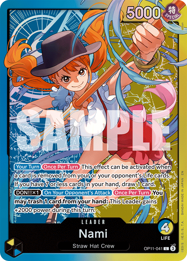 Nami One Piece card