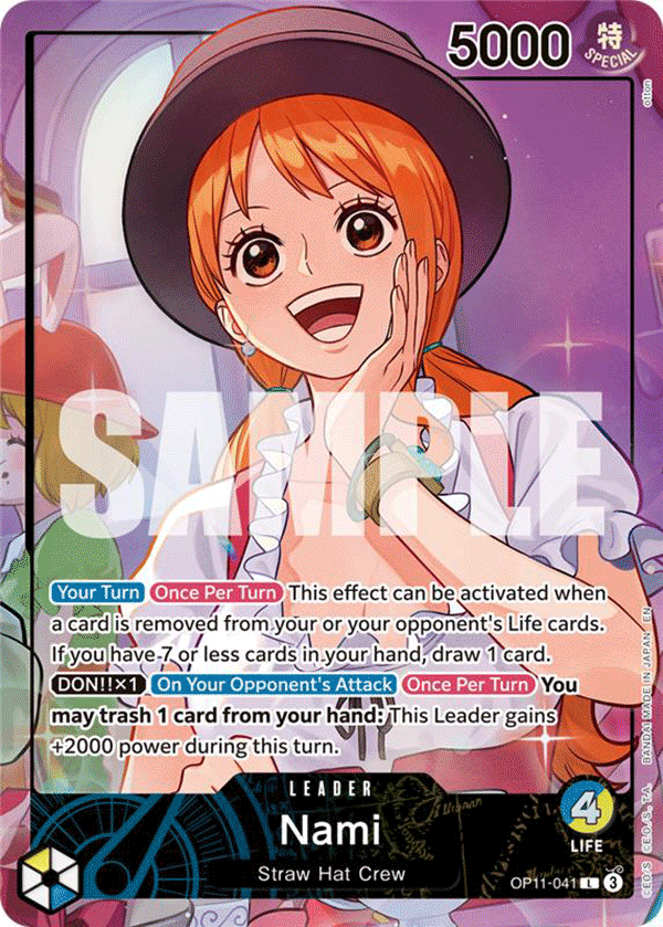 Nami One Piece card