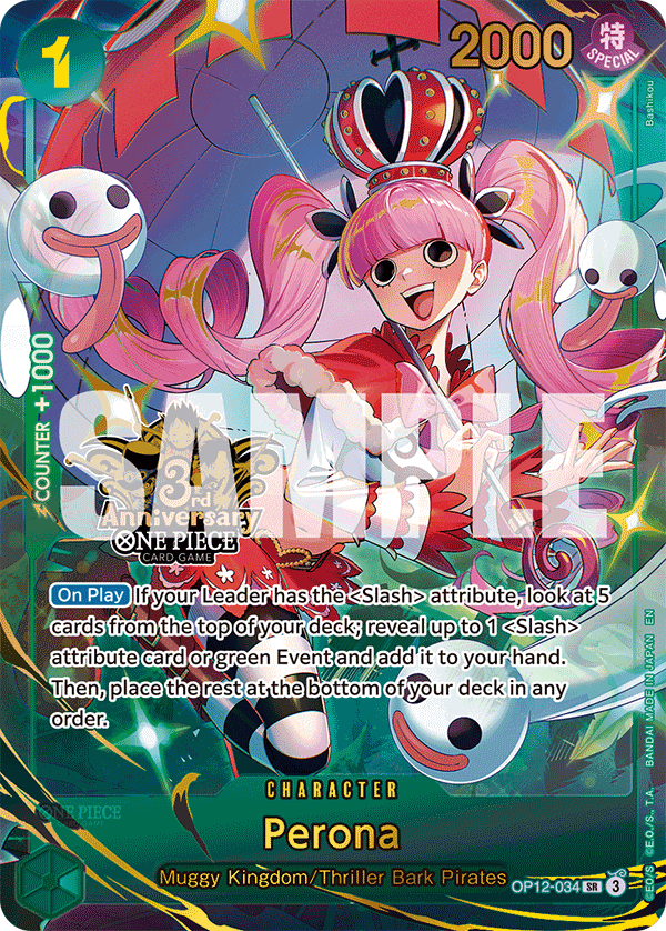 Perona One Piece card
