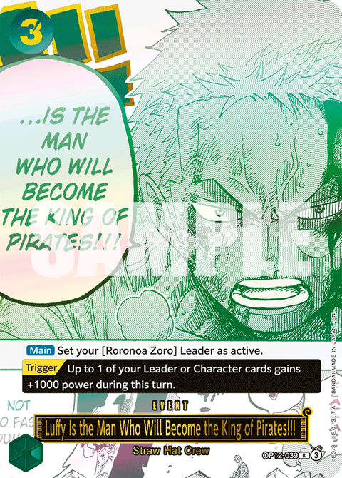Luffy Is the Man Who Will Become the King of Pirates!!!